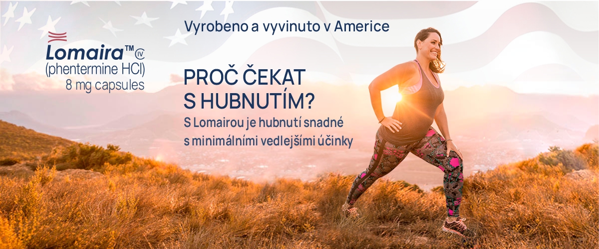 Predaj léku na hubnutí Lomaira 8 mg Phentermine